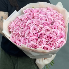 Букет из 55 роз Аваланж (60 см) в Чехове