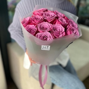 Букет из 15 роз Меритим (50 см) в Чехове