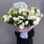 Букет "Изысканность" из 31 белой эустомы в Чехове Букет "Изысканность" из 31 белой эустомы в Чехове
