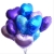 Сердце фиолетовое фольгированный шар с гелием (45 см) в Чехове