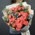 Букет "Фортуна" из коралловых роз и оксипеталума в Чехове Букет "Фортуна" из коралловых роз и оксипеталума в Чехове