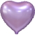Сердце сиреневое фольгированный шар с гелием (45 см) в Чехове Сердце сиреневое фольгированный шар с гелием (45 см) в Чехове