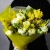 Букет из ранункулюсов и мимозы в Чехове Букет из ранункулюсов и мимозы в Чехове