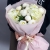 Букет "Белый жемчуг" из гортензий и пионов в Чехове Букет "Белый жемчуг" из гортензий и пионов в Чехове