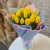 Букет из 15 жёлтых тюльпанов в Чехове Букет из 15 жёлтых тюльпанов в Чехове
